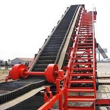 Vành dây chuyền vận chuyển mỏ công nghiệp để vận chuyển quặng khoáng sản đá nghiền