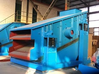 Máy sàng cát rung 2 lớp 200mm Ít tiếng ồn hơn