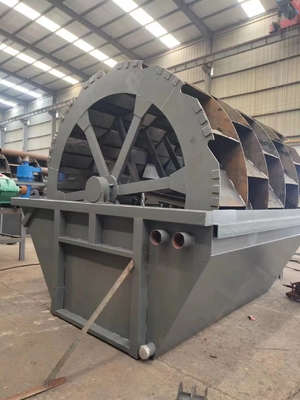 Máy giặt cát gầu bánh xe Công suất cao Động cơ điện TONGHUI 2500mm