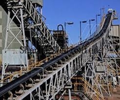 Vành dây chuyền vận chuyển mỏ công nghiệp để vận chuyển quặng khoáng sản đá nghiền