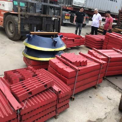 Thép tùy chỉnh làm mồm tấm cho các bộ phận phụ tùng máy nghiền khác nhau
